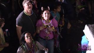 Flashing Titties from the Balcony at Mardi Gras 1