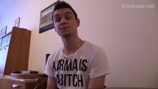 Bigstr - Horny Young Male Black Hair Collects to Pay his Debt's 4