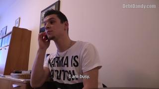 Bigstr - Horny Young Male Black Hair Collects to Pay his Debt's 5