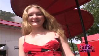 Staci Flashes Customers & Employees at a Fast Food Restaurant 6