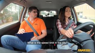 Fake Driving School - Naughty Kristy Black went for Drive Lesson & Fucks the Driver 3