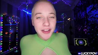 Big Natural Babe Ties Balls and Gets Creampie - MrLuckyPOV 4K 4