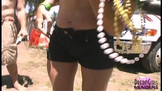 Crazy Good Campground Pussy Flashing at Rock Festival 2