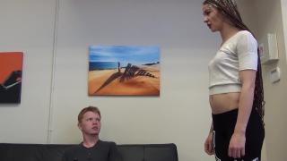 TOPLESS MILF FEMALE ROBOT GIVES BLOWJOB & HANDJOB 3