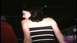 Two Hot Club Girls get Naked in the DJ Booth Pussy Closeups! 4