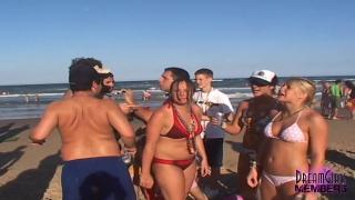 Home Video of Daytime Beach Party on Spring Break 11