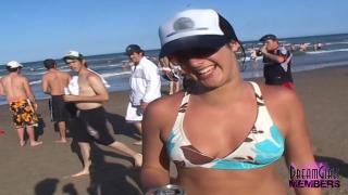 Home Video of Daytime Beach Party on Spring Break 1