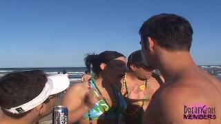 Home Video of Daytime Beach Party on Spring Break 8