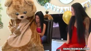 DANCING BEAR - these Bitches Love a Good CFNM Cock Party 5
