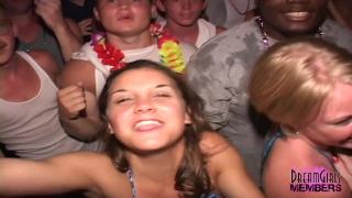 Sexy College Girls Flash their Real Tits at Foam Party 4
