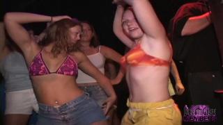Sexy College Girls Flash their Real Tits at Foam Party 5