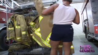 Horny Freak Gets Naked in a Fire Station 4