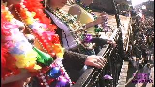 Big Tiity Freaks Earn Big Beads at Mardi Gras 7