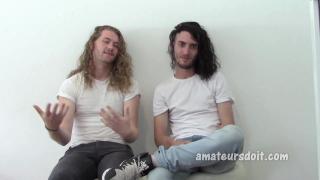 10 Inch Cock Fucking Aussie Long Haired Killian and Xavier Dudes 6