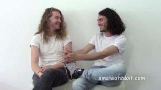 10 Inch Cock Fucking Aussie Long Haired Killian and Xavier Dudes 7