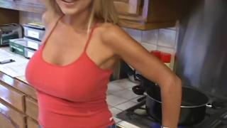 DEMI DELIA POV BLOWJOB AND FACIAL IN KITCHEN 2