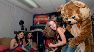 DANCING BEAR - what happens when Male Strippers Invade a Dorm Room? Find Out! 1