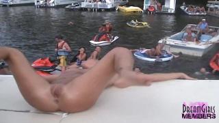 Chicks Strip off Bikinis at Wild Party Cove Contest 9