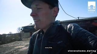 Dirty Fuck Date on Abandoned Railway Area! Stevenshame.dating 9