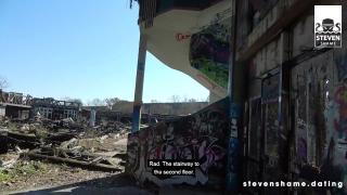 Naughty Fuck Date with Melina may in Abandoned former Outdoor Pool Area! Stevenshame.dating 6
