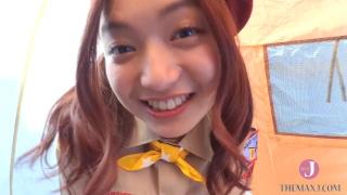 She is Wearing Cosplay of Boyscout, she Takes off her Clothes and Gets a Massage in Sexy Lingerie 2