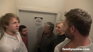 Family Cumming together at the Swingers Club by FamilyScrew 2