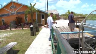 BANGBROS - that one Time we Picked up Young Blonde Cutie Tessa Taylor in the Everglades... 3