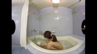 MY JAPANESE BIG BOOBS GIRLFRIEND TAKES a BATH , she Seduces me with her Bubbly Body IN VR 1
