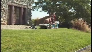 Redhead Asian Babe Gets her Shaved Pussy Banged by Black Guy Outdoor 9