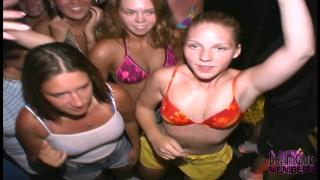 Sexy College Girls Show Tits at Wild Foam Party 9