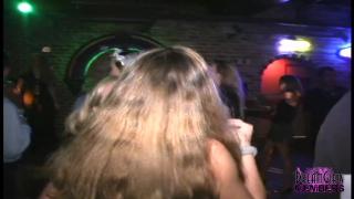 Three Hot Party Girls Flash Tits in the back Room 1