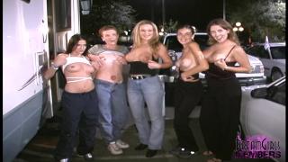 Five Girls get Naked in our RV after the Club 1