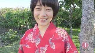 Dating with Girlfriend in a Yukata, and when she Takes off her Yukata and with Sexy Micro Bikini 1