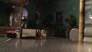 Blonde MILF with Busty Tits Gets Fucked in a Restaurant 3