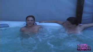 Home Video of these two Chicks Naked in my Hot Tub 5