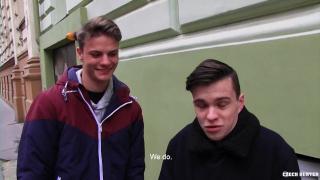 Bigstr - Lucky Dude Fishes two Twinks from the Street & Fucked them both 1