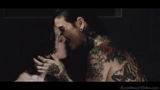 SweetHeartVideo - Tattooed Babe Joanna Angel Making out with Stoya in Shower 9
