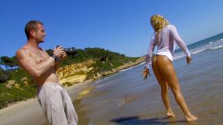 PAWG Blonde Beach Model Teen with Tight Pussy Gets Fucked by her Photographer 2