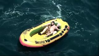 Teen Lost in an Open Ocean and Gets Rough Fucked on the Life Boat 8