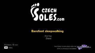 Barefoot Sleepwalking (bare Feet, Sexy Feet, Czech Soles, MILF Feet, Milf, Long Toes, Foot Teasing) 1