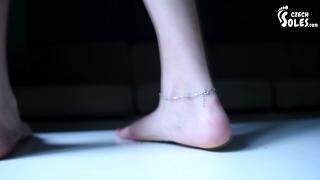 Barefoot Sleepwalking (bare Feet, Sexy Feet, Czech Soles, MILF Feet, Milf, Long Toes, Foot Teasing) 8