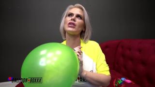 Bit Titty MILF Casca Akashova Blows 2 Pop & SUCKS Cock - Balloon Boxxx 2