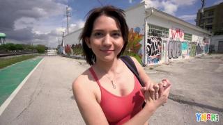 YNGR - Riley Jean Flashes and Sucks Dick in Public 1