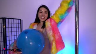 Mina Moon - Unicorns & Balloons Fantasy Strip Show - Balloon Boxxx 1