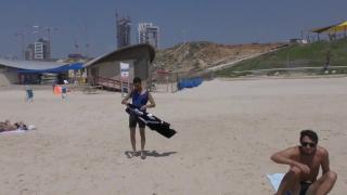 An Israeli Man Fucks an Israeli Man on the Beach in Bat Yam 2