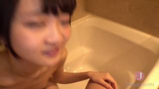 Japanese Petite with Long Hair Takes a Shower before Hot Sex 4