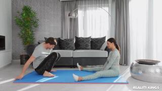 Reality Kings - Sexy Alyssia Kent Put on her Yoga Pants and does some Stretching 3