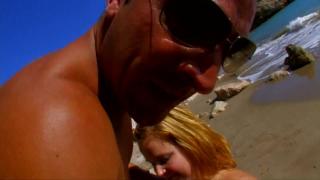 Red Head Russian MILF Gets Fucked in the Ass on the Beach 4