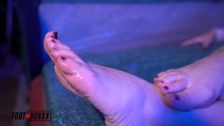 Night Time Hot Tub Foot Play with MILF Casca Akashova - Amateur Boxxx 8