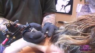 Maddie Gets a Tattoo Buck Naked 7